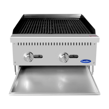 Load image into Gallery viewer, CookRite - ATCB-24 Heavy Duty 24″ Countertop Charbroiler (ATOSA)
