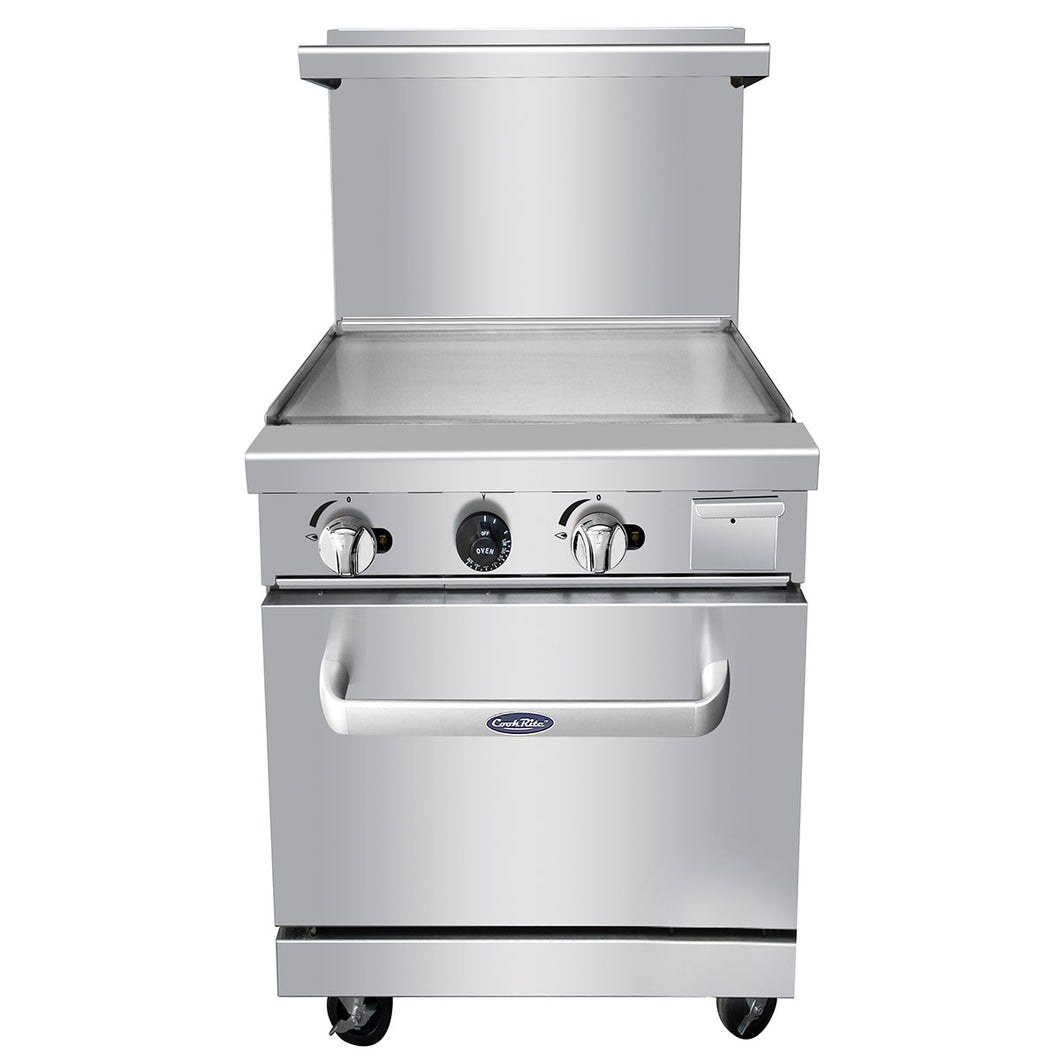 CookRite - AGR-24G 24″ Gas Range with Griddle Top (ATOSA)