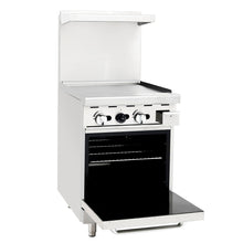 Load image into Gallery viewer, CookRite - AGR-24G 24″ Gas Range with Griddle Top (ATOSA)
