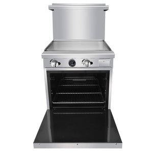 CookRite - AGR-24G 24″ Gas Range with Griddle Top (ATOSA)