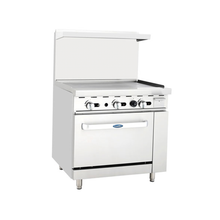 Load image into Gallery viewer, CookRite - AGR-36G 36″ Gas Range with Griddle Top (ATOSA)
