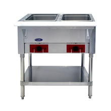 Load image into Gallery viewer, CookRite - CSTEA-2C Electric Steam Table (ATOSA)
