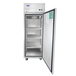 Atosa - MBF8004GR Upright Refrigerator – Top Mount Reach-In (1) One Door Refrigerator