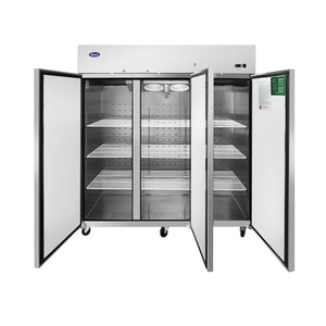 Atosa - MBF8006GR Top Mount (3) Three Door Refrigerator