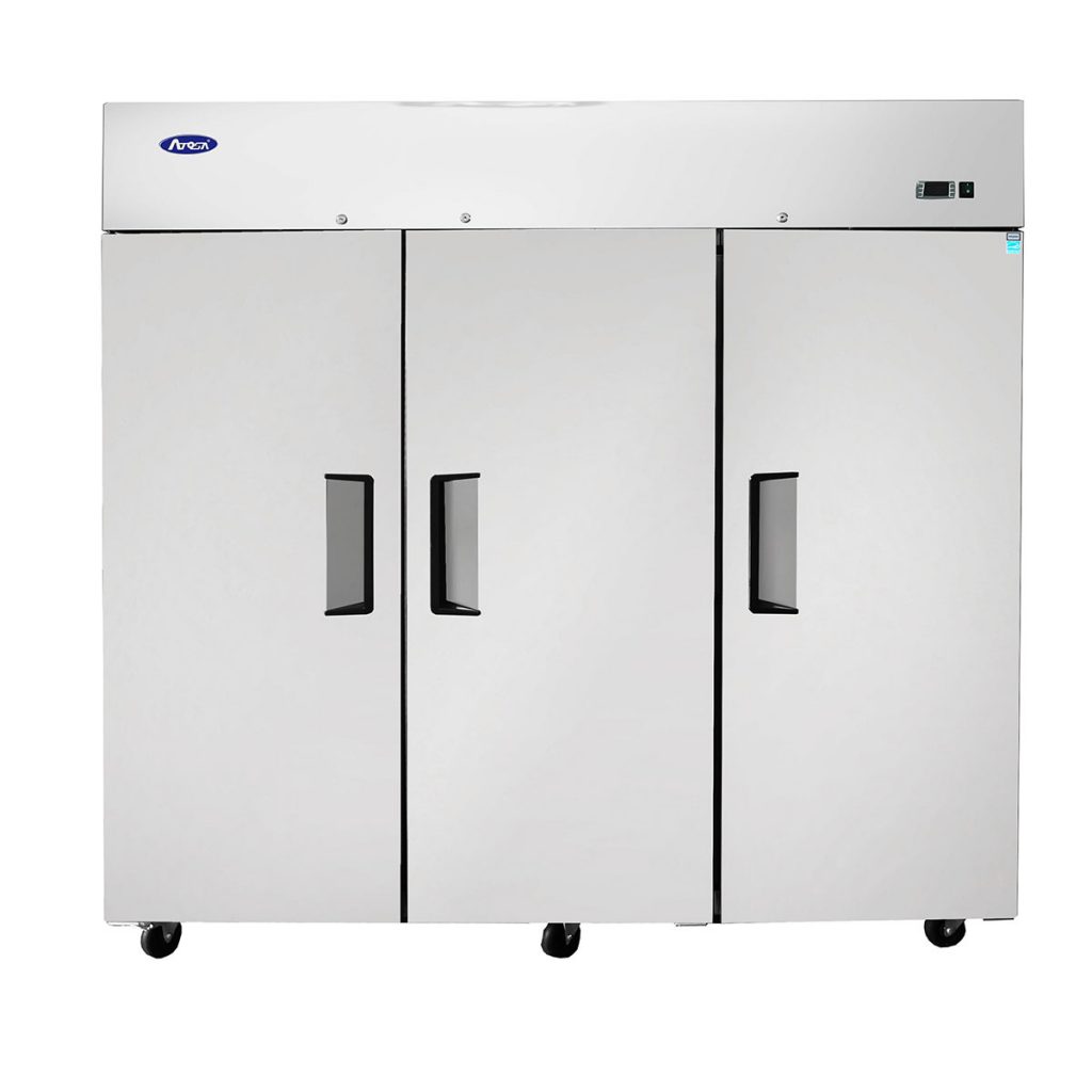 Atosa - MBF8006GR Top Mount (3) Three Door Refrigerator