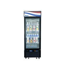 Load image into Gallery viewer, Atosa - MCF8722GR – Black Exterior Glass One (1) Door Merchandiser Refrigerator

