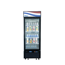 Load image into Gallery viewer, Atosa - MCF8725GR – Black Exterior Glass One (1) Door Merchandiser Refrigerator
