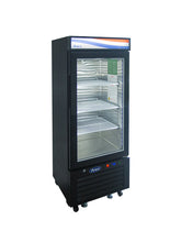 Load image into Gallery viewer, Atosa - MCF8726GR – Black Exterior Glass One (1) Door Merchandiser Refrigerator
